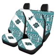 thumbnail image 1 of Qpednta Aztec Print Car Seat Cover Set of 4 for Front Seats and Rear Bench Cover Protecto Universal Car Interior Accessories Front Automobile Seat Cover for Cars Truck Van SUV, 1 of 7