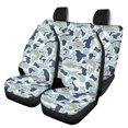 thumbnail image 1 of Qpednta Car Seat Covers Sets Fish Camo Blue Front Seats and Rear Bench Cover Protector Easy to Install Breathable Seat Cover Easy to Install Accessories Auto Trucks Van SUV, 1 of 7
