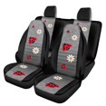 thumbnail image 1 of Qpednta Cute Ladybug Car Seat Covers 4 Pcs, Women Auto Car Front Seats and Rear Bench Cove Universal Car Interior Accessories Automobile Seat Cover for Most Cars Truck Van SUV, 1 of 7