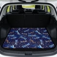 thumbnail image 1 of Qpednta Dragonfly Print Car Trunk Mat Cargo Liner 29"x39" Non-Slip, Premium Polyester All Weather Rear Trunk Protection Universal Fit for SUV Sedan Truck, 1 of 7