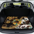 thumbnail image 1 of Qpednta Durable Trunk Mat 29"x39" Cow Print Cargo Liner for Cars SUV, All Weather Non-Slip SUV Cargo Liner Keeps Cargo Secure Easy To Clean Universal Vehicle Interior Accessory, 1 of 6