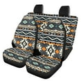 thumbnail image 1 of Qpednta Fashion Aztec Car Seat Covers Full Set Automotive Seat Covers Accessories Breathable Front Car Seat Cover Pack of 4 Car Seat Protector Cushion Pad Mat for Car Truck SUV, 1 of 7
