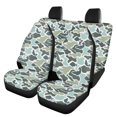 thumbnail image 1 of Qpednta Fish Camo Car Seat Covers Sets Front Seats and Rear Bench Cover Protector Anti-Slip Back Fabric Breathable Seat Cover Universal Fit Most Cars,SUV, Trucks, 1 of 7