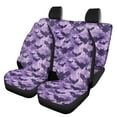 thumbnail image 1 of Qpednta Halloween Bat Car Seat Cover Auto Accessories Interior 4Pcs, Front Seat Protector Auto Seat Rear Split Bench Cover Universal Automotive Seat Cover Accessories, 1 of 7