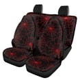 thumbnail image 1 of Qpednta Halloween Spider Web Automobile Seat Cover Sets Front Seat Protector Carseat Rear Split Bench Cover Universal Car Seat Cover Vehicle Seat Cover 4pcs Easy to Install, 1 of 7