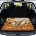 thumbnail image 1 of Qpednta Heavy Duty Cargo Liner 29"x39" Highland Cow Fall Trunk Mat for SUV, Polyester Carpet Non-Slip Backing Machine Washable Sand Mud Water Resistant Rear Trunk Cover Car Accessories, 1 of 7