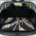 thumbnail image 1 of Qpednta Polynesian Tattoo Cargo Liner Car Trunk Mat All Weather Non-Slip 29"x39", All Weather Rear Trunk Protector Interior Accessories Universal Fit for Most Vehicles, 1 of 7