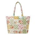 thumbnail image 1 of Qpednta Vintage Patchwork Tote Bag for Women, Lightweight Large Handbag, Soft Polyester Bible Tote Bags for Women for Work Gym Holiday Trips, 1 of 7