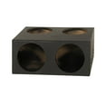 thumbnail image 1 of Q Power QBOMB124T Quad 12 Inch Sealed Subwoofer Box with Spray-On Bedliner, 1 of 7