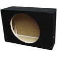 thumbnail image 1 of Q-Power Shallow Single 12" SealedTruck Subwoofer Enclosure Box, Charcoal, 1 of 2