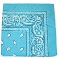 thumbnail image 1 of Qraftsy Cotton Bandana - Paisley and Solid Colors Available - 12 Pack (Paisley, 1 of 2