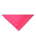 thumbnail image 1 of Qraftsy Triangle Solid Cotton Bandanas - 10 Pack - Kerchiefs and Head Scarf (Hot, 1 of 2