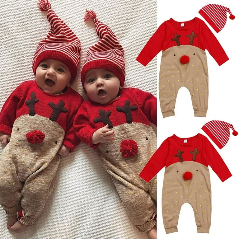 Boy Reindeer Romper Boy Reindeer Romper