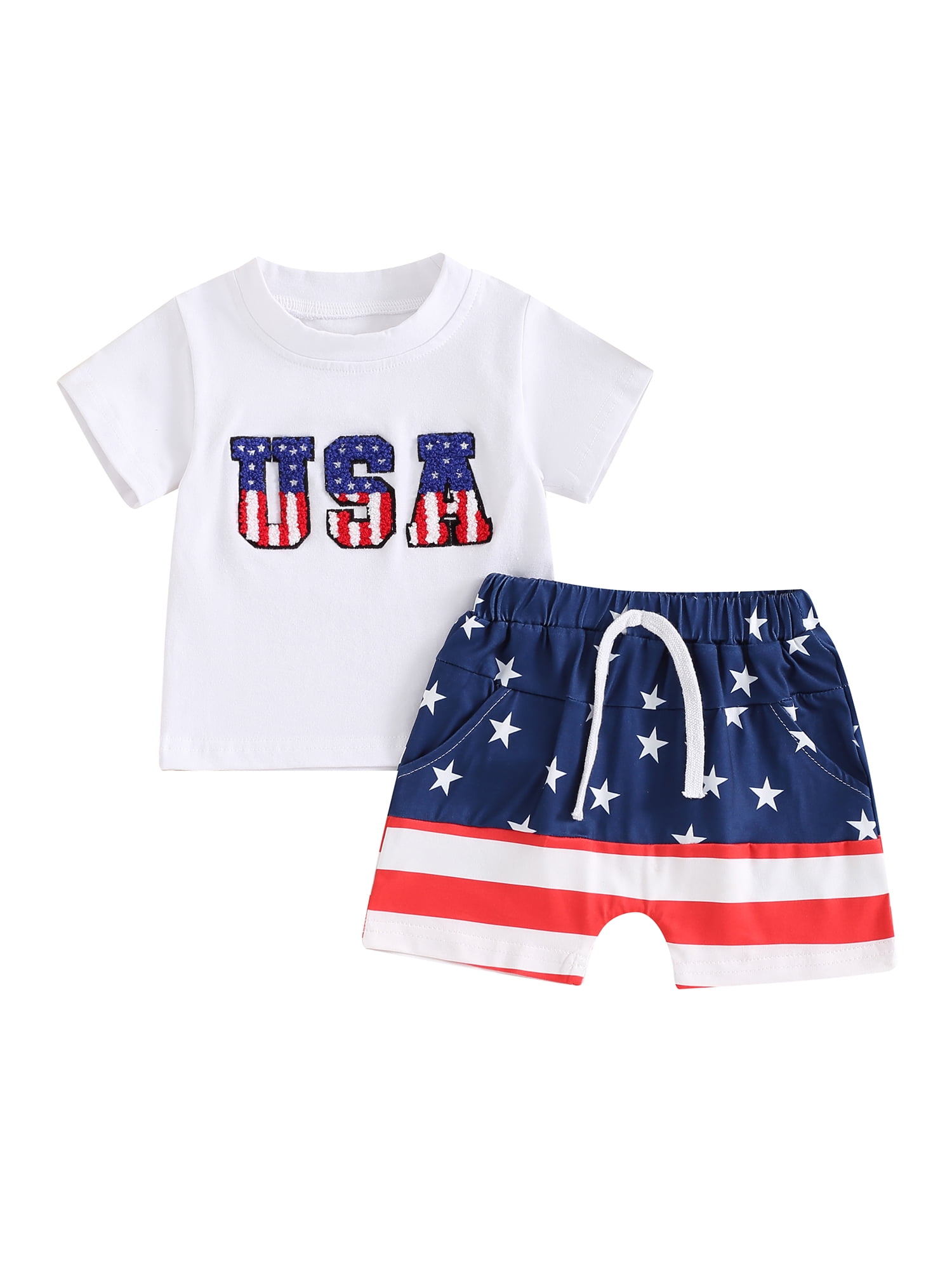 3-6 Month Boy Clothes Popsicle Infant 4th Of July Outfit