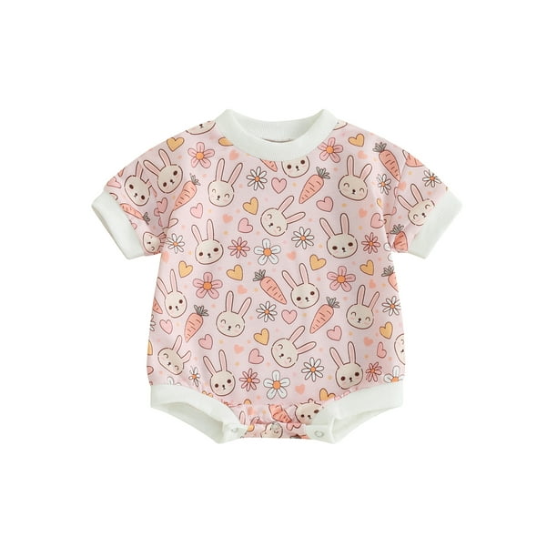 Wildflower Rabbit Baby Romper Wildflower Rabbit Baby Romper