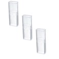 thumbnail image 1 of Qtip Holder Dispenser for Cotton Swabs, Balls, Pads, Floss Picks- Small Clear Plastic Toothpick Holder Dispenser, Bathroom Essentials Accessories Decor, Vanity Makeup Storage Organizer, 1 of 4