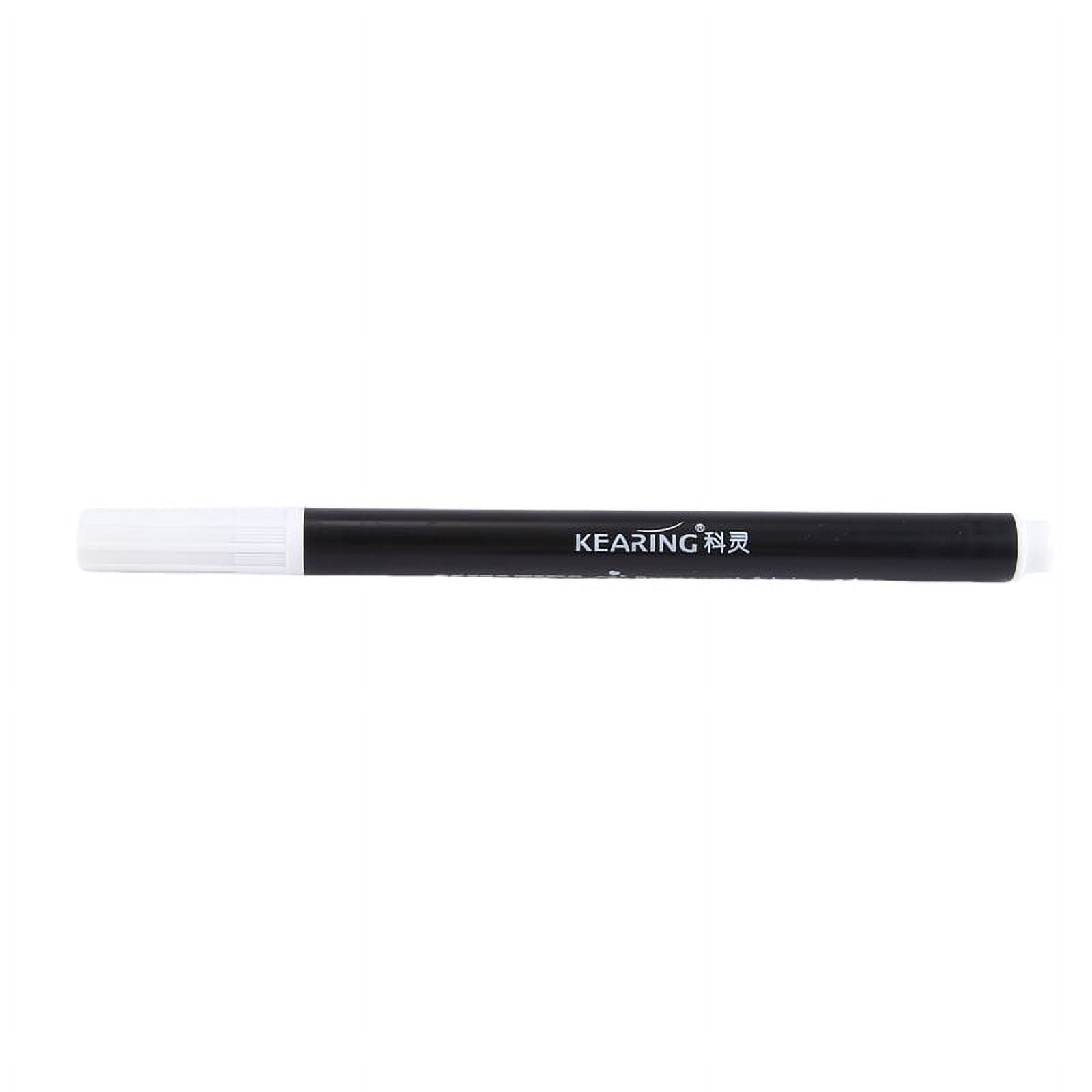 Qtmnekly 1 x Fabric Marker Pens Permanent Colors For DIY Textile Clothes T-Shirt Shoes white