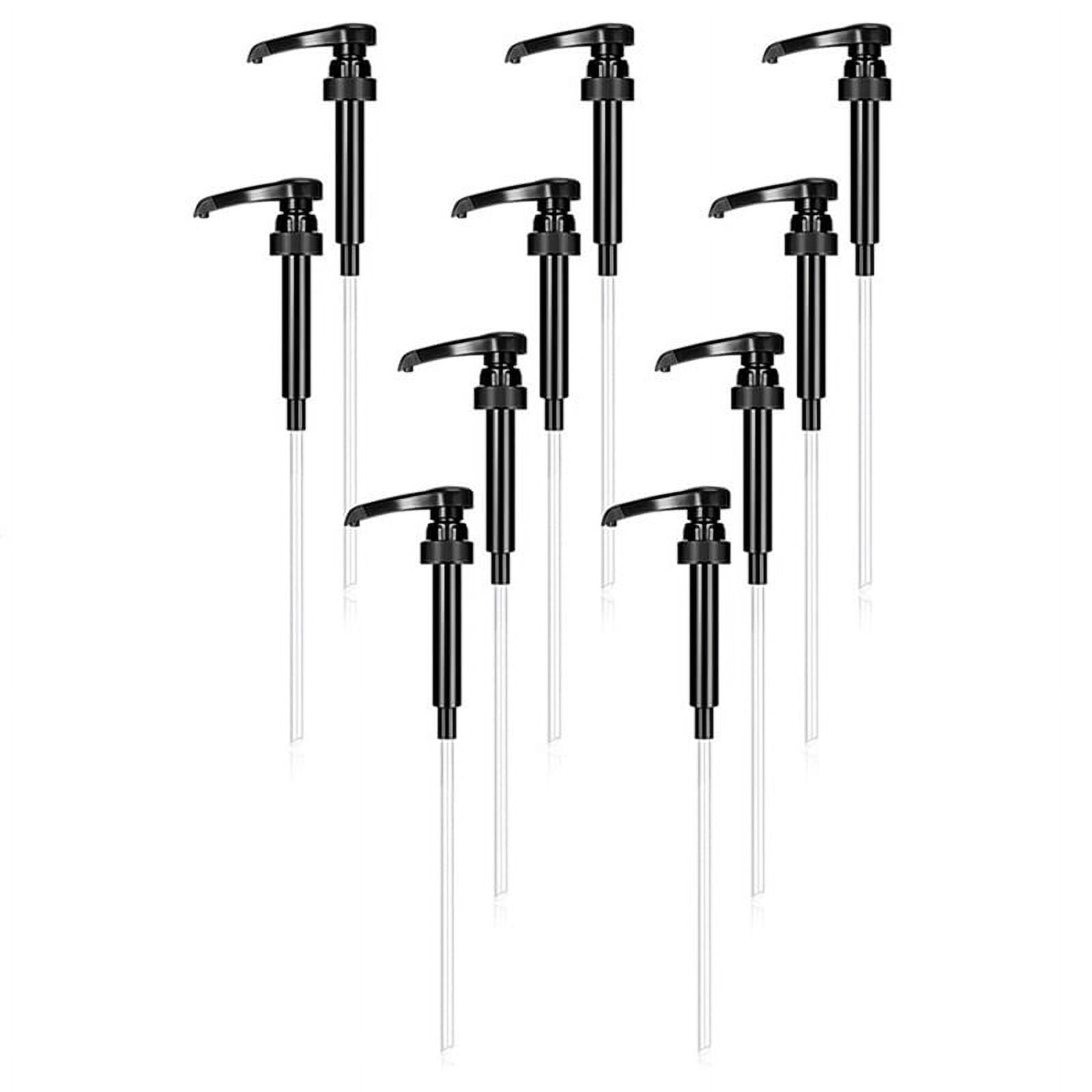 Qtmnekly 10PCS Coffee Milk Tea Dispenser Syrup Pump Liquid Dispenser