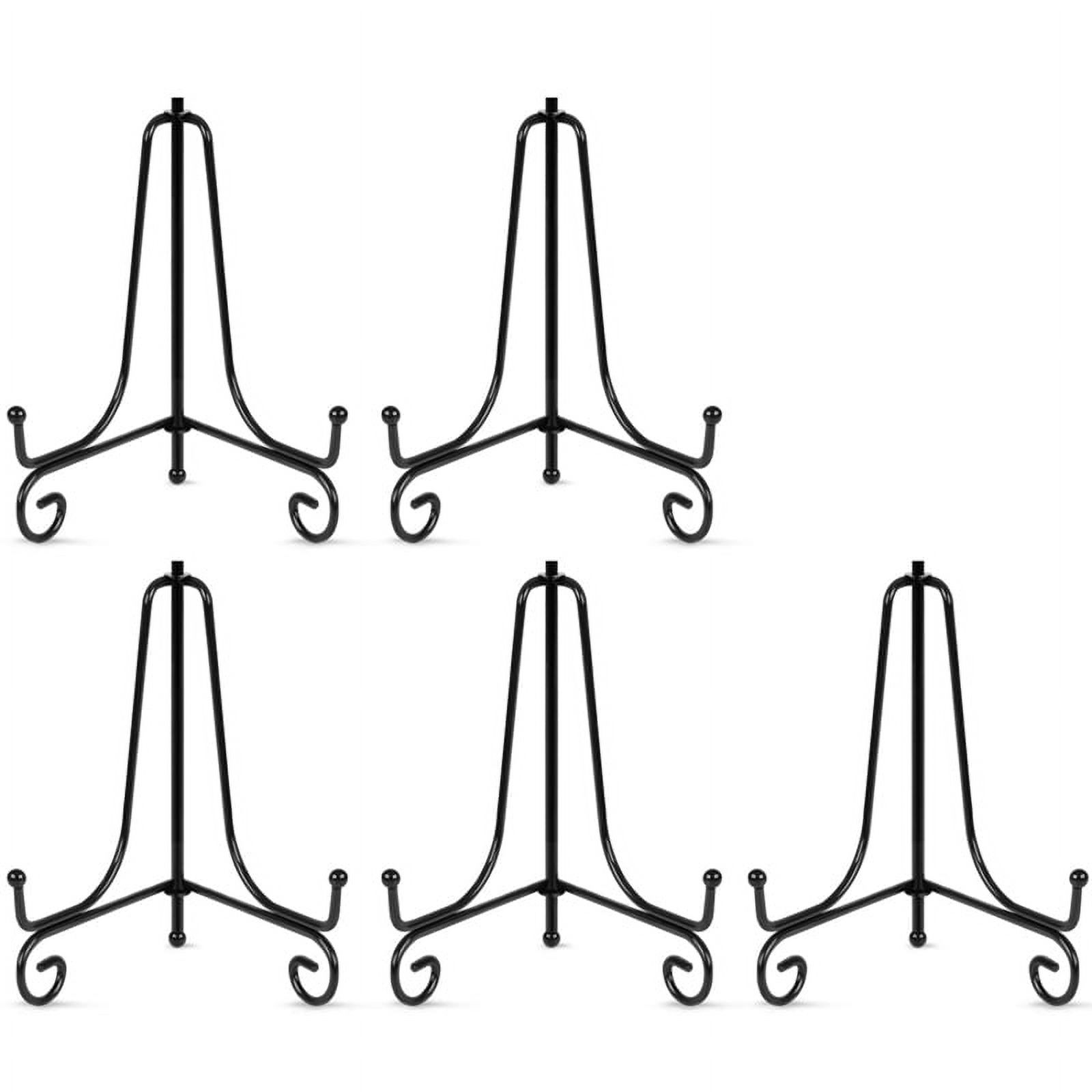 Qtmnekly 10PCS Plate Stands for Display, Plate Holder 6 Inch , Picture