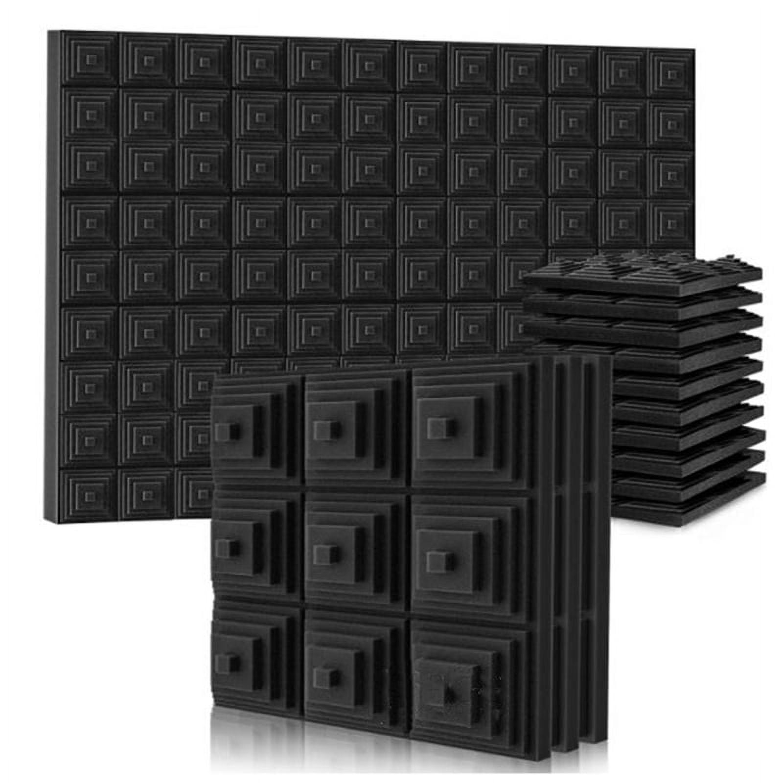 Qtmnekly 12 Pcs Acoustic Foam Panel,Sound Insulation Foam Panel,Noise