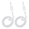 Qtmnekly 2PCS Siphon Tube Pipe Hoses, Homemade Wine Tube Filter, Wine
