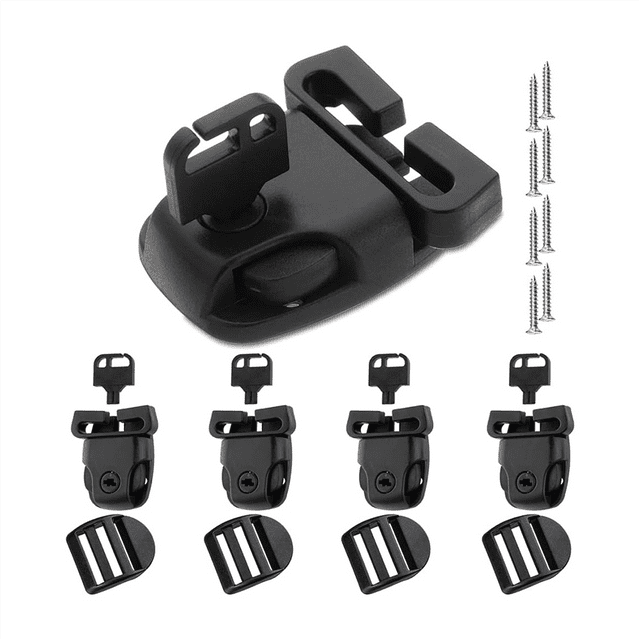 Qtmnekly 4 Sets Spa Hot Tub Cover Clips Latch Replacement Kit Hot Tub
