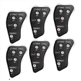 Qtmnekly 4 Wheel Baseball Umpire ClickerUmpire Indicator Gear