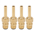 Qtmnekly 4Pcs Direct Jet Copper Water Fountain Nozzle, Single Nozzle