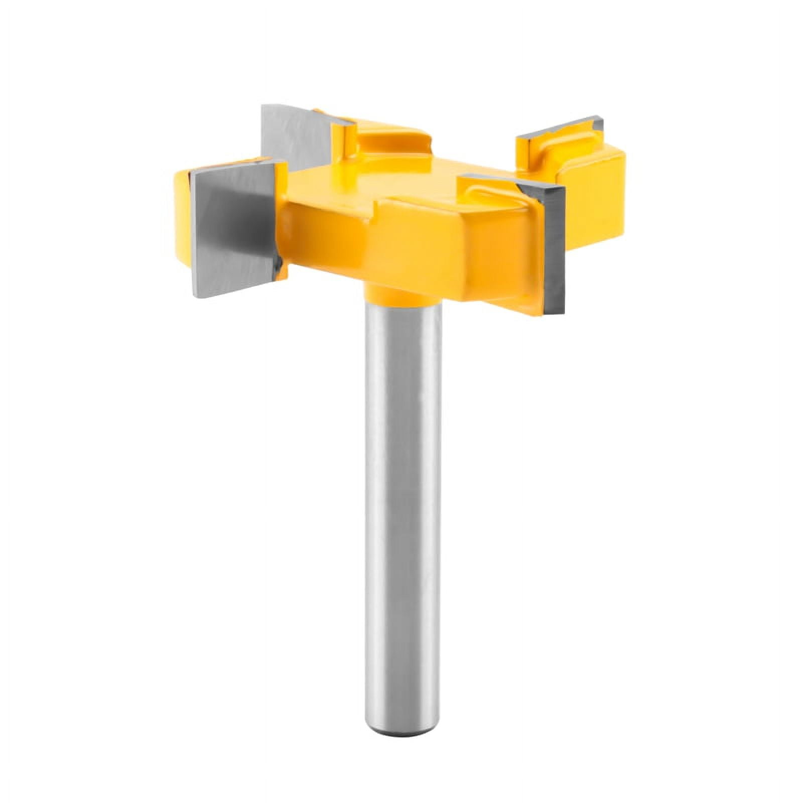 Qtmnekly 8mm Spoilboard Surfacing Router Bit, Surface Router Bit, 4