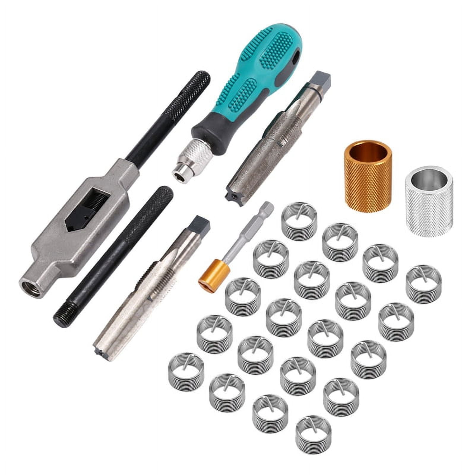 Qtmnekly Bicycle Repair Thread 9/16 Inch Bicycle Thread Tapping Device