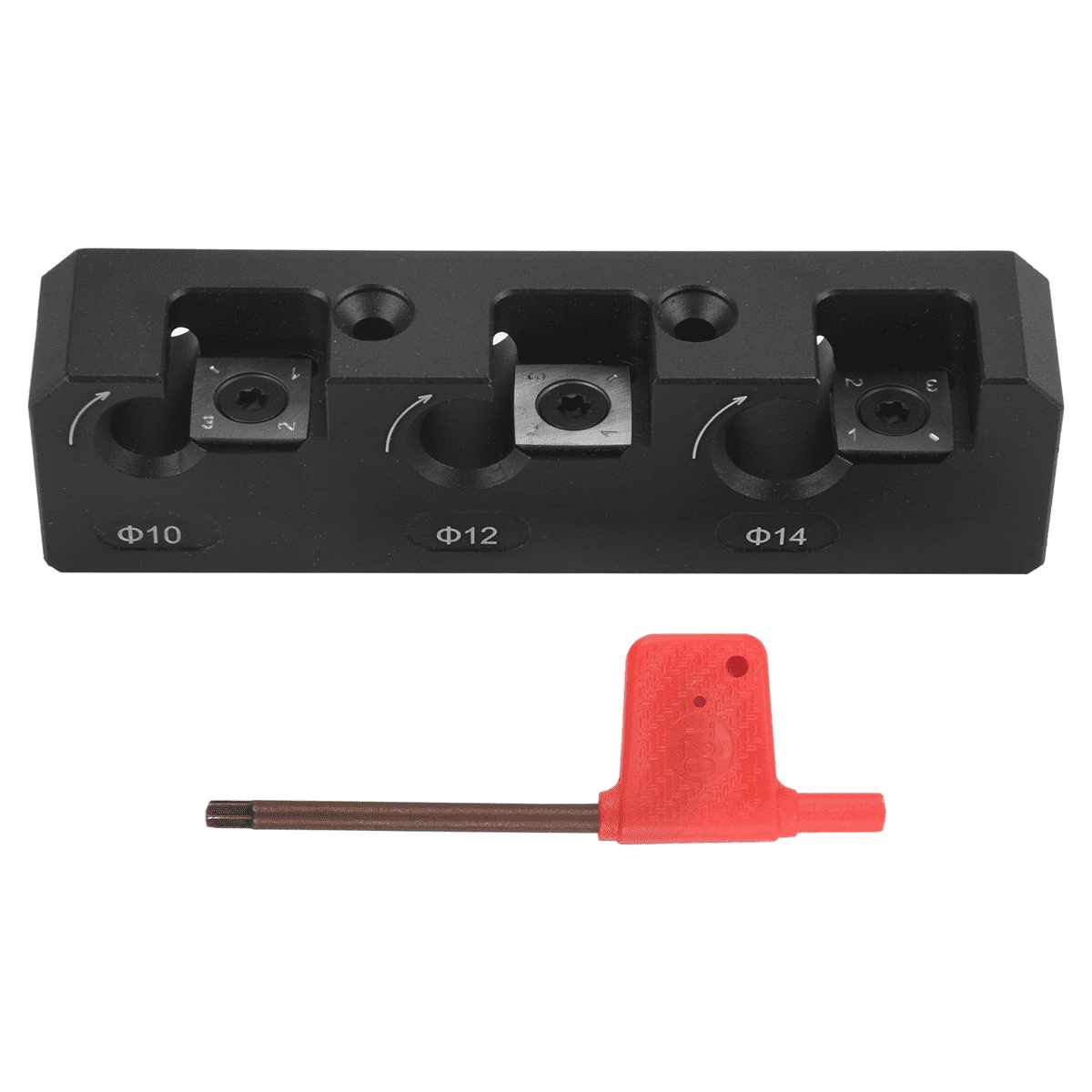 Qtmnekly Carbide Inserts Dowel Maker Dowel Plates Wooden Dowel Rods