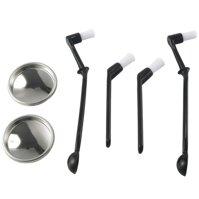 Qtmnekly Coffee Machine Cleaning Set,Coffee Machine Brush Back Flush