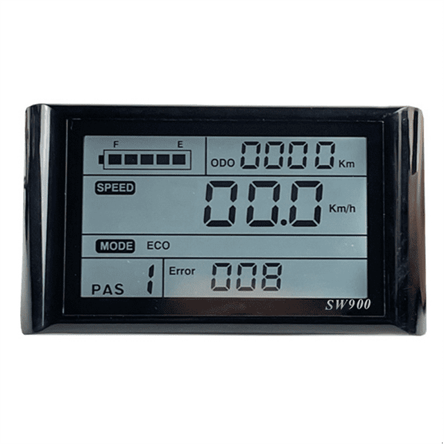 Qtmnekly Ebike SW900 LCD Display Control Electric Bicycle Speed Meter