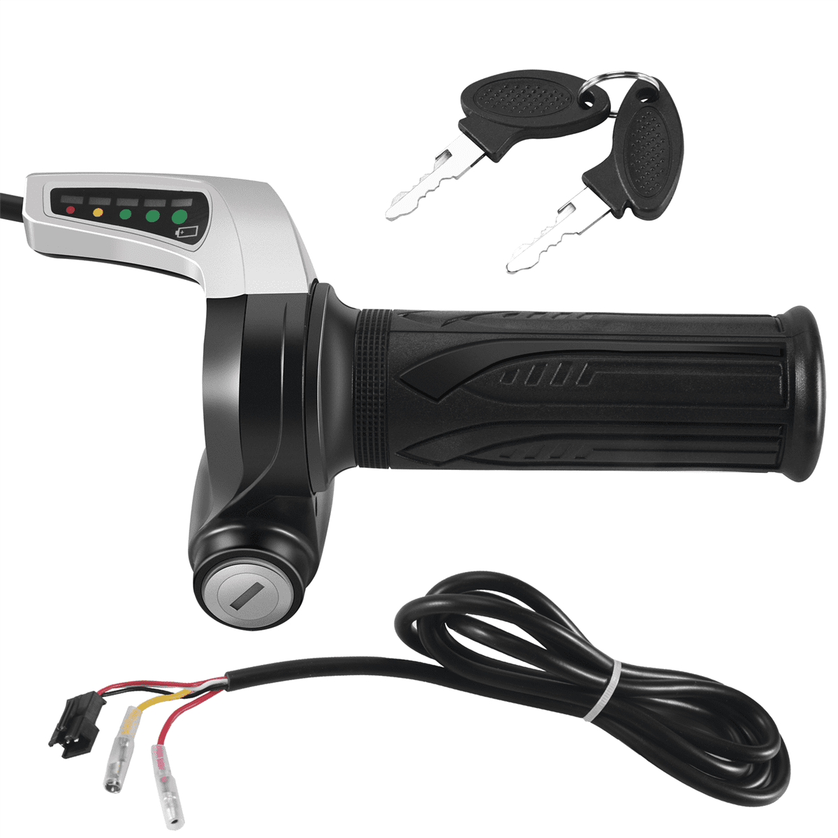 Qtmnekly Ebike Throttle 48V Electric Bicycle Throttle Handle