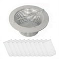 Qtmnekly Filter Storage Pool Skimmer Basket Swimming Pool Replacement