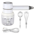 Qtmnekly Hand Mixer Cordless Electric Blender Portable MultiPurpose