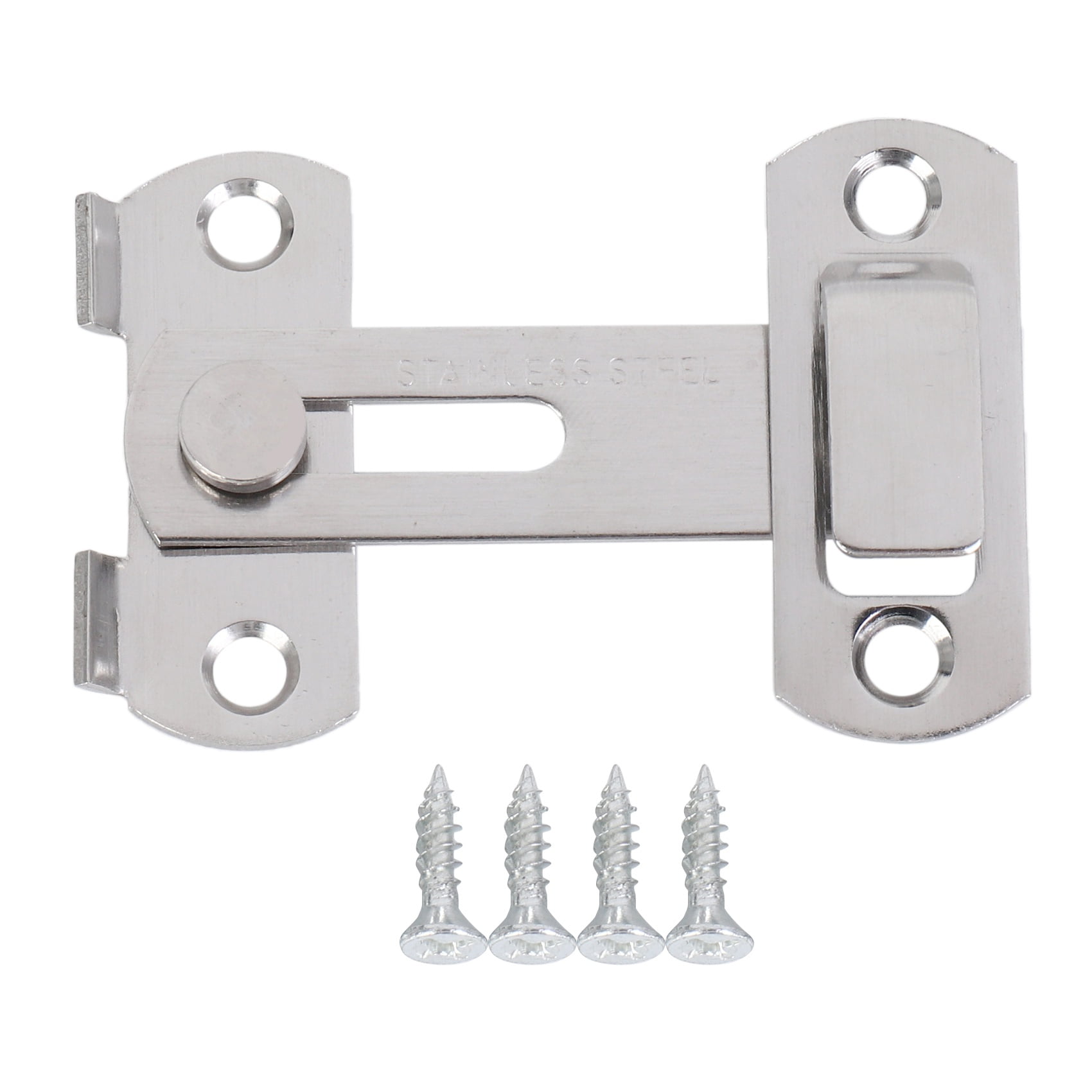 Qtmnekly Hasp Latch METAL Hasp Latch Lock Sliding Door Lock for Window