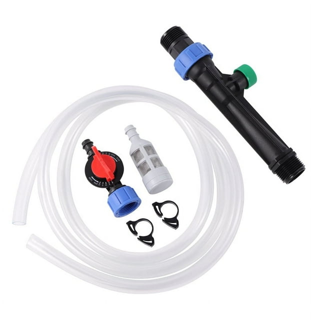 Qtmnekly Male Thread Venturi Fertilization Kit Automatic Injector Drip