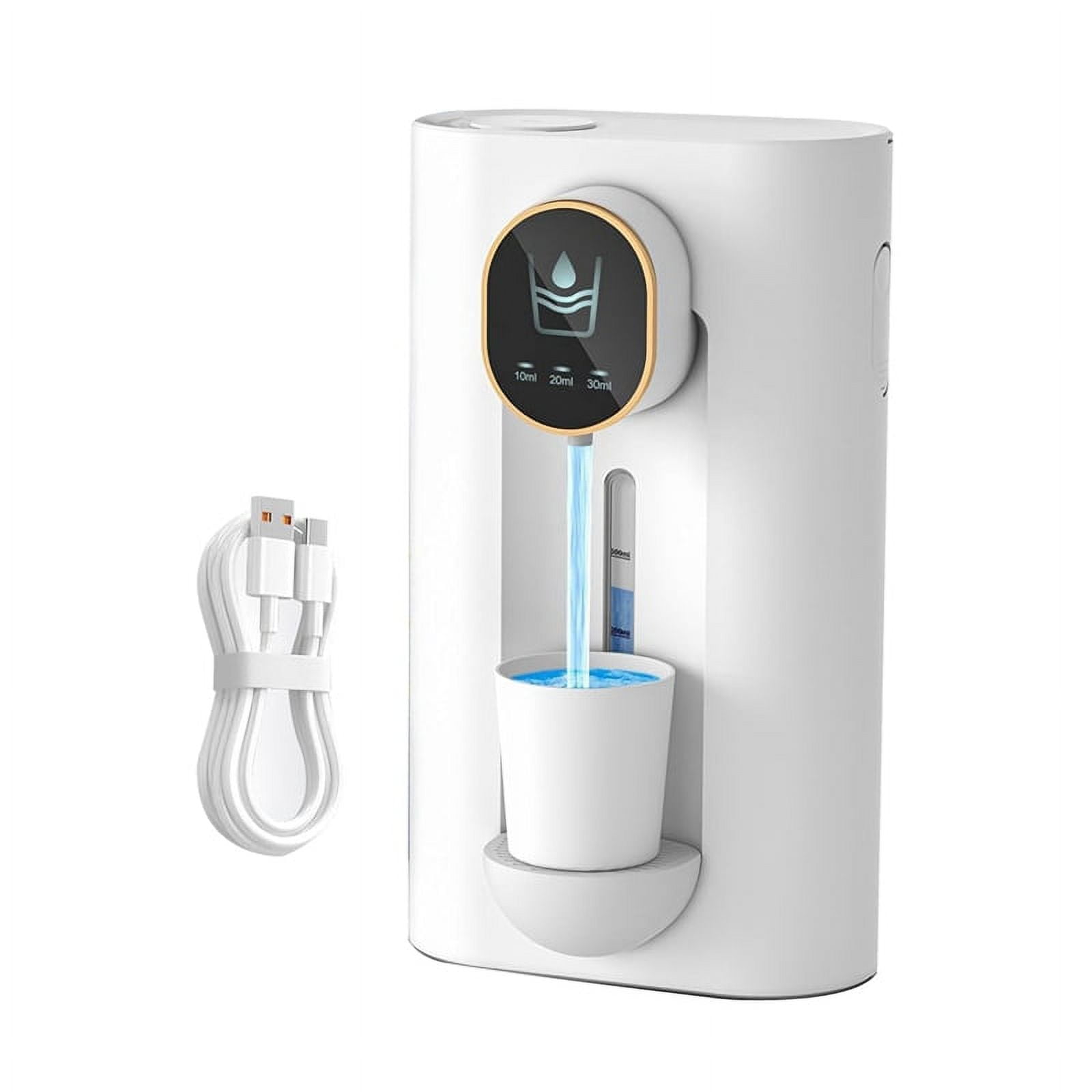 Qtmnekly Mouthwash Dispenser for Bathroom, 18.26 Oz (540Ml) Touchless Auto Mouth Wash Dispenser