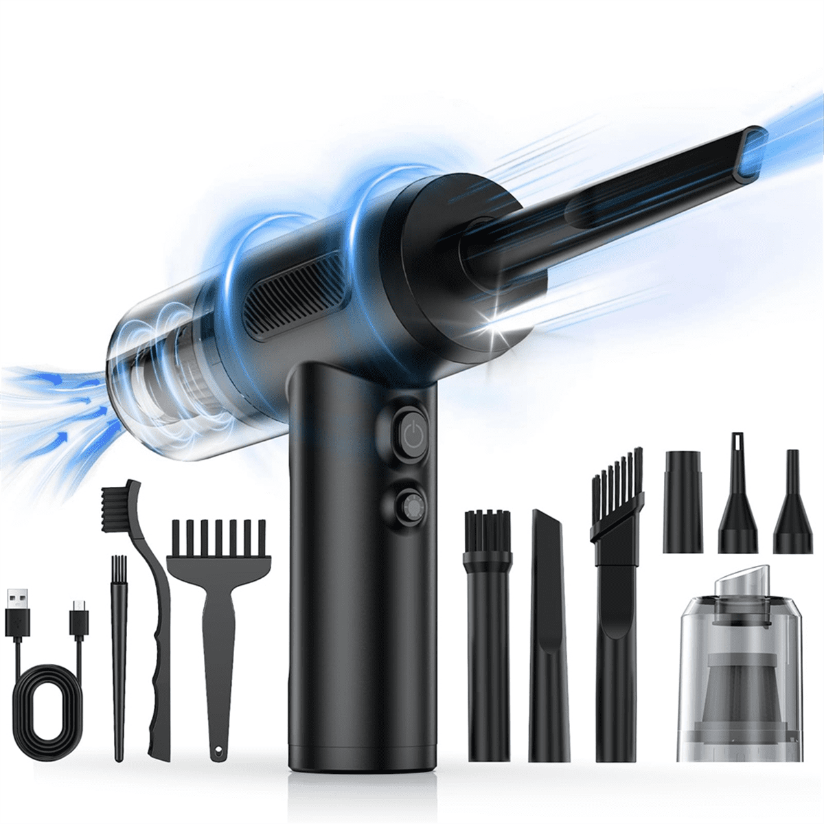 Qtmnekly Multipurpose Electric Duster and Air Air