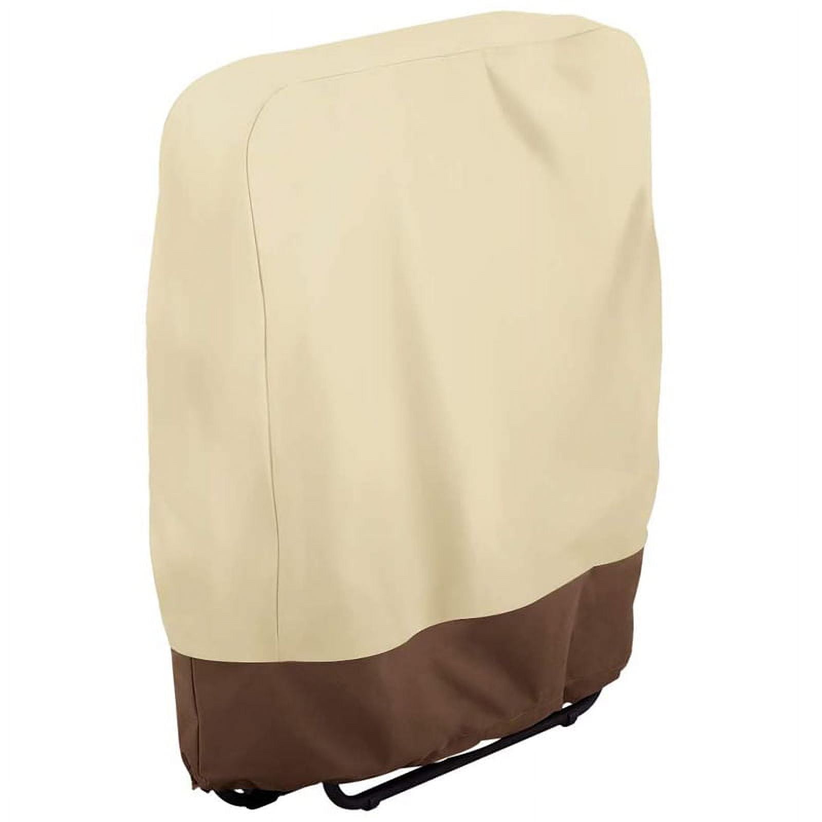 Qtmnekly Outdoor Folding Deck Chair Cover Waterproof Balcony Outdoor