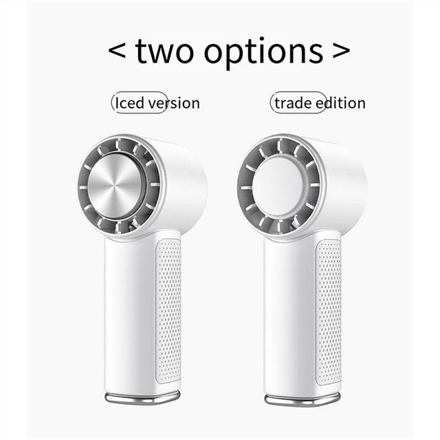 Qtmnekly Portable Handheld Fan Mini Air Conditioner Fan,Ice Cooling