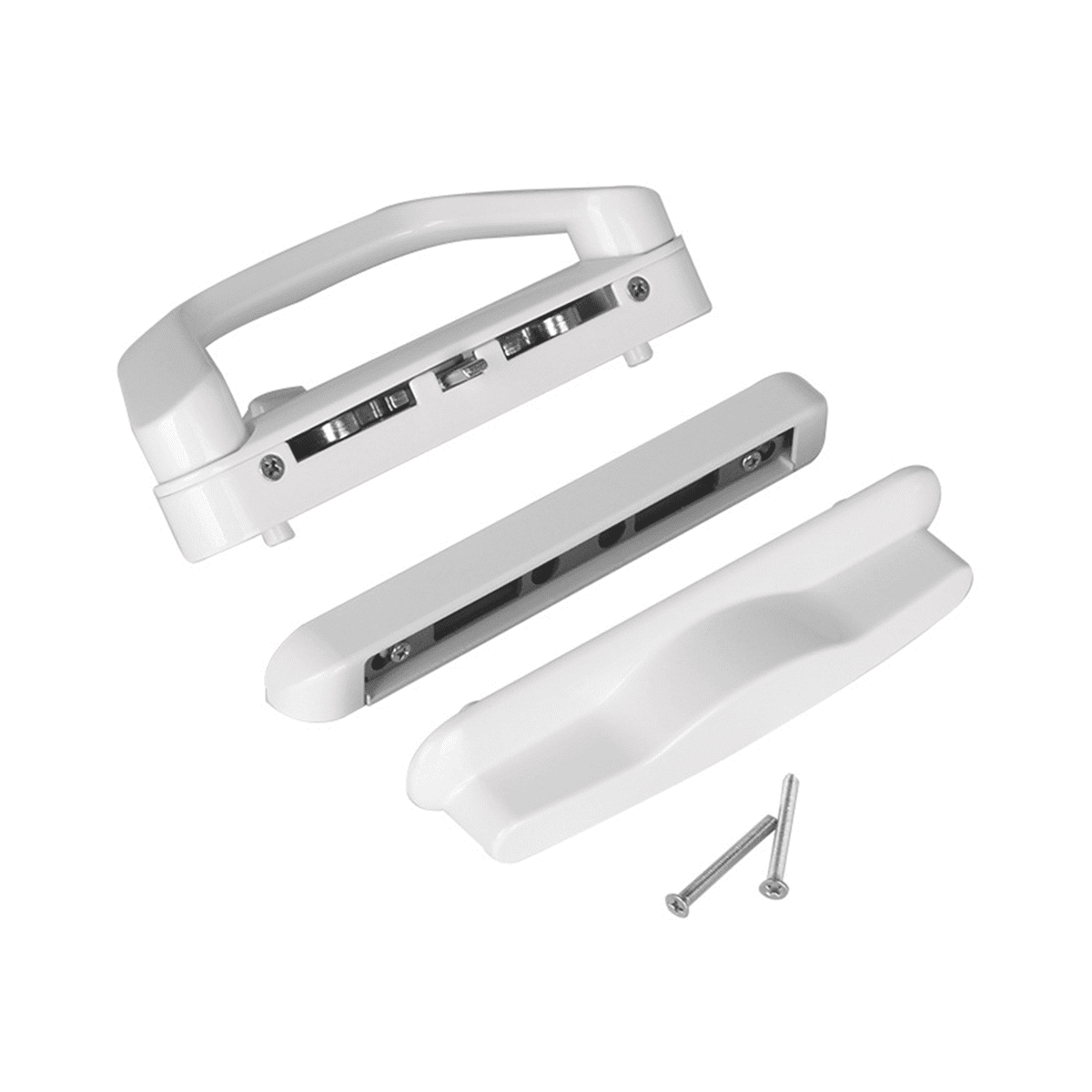 Qtmnekly Sliding Patio Door Handle Set with Mortise Lock Heavy Duty