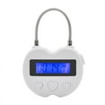thumbnail image 1 of Smart Time Lock LCD Display Multifunction Electronic Timer,Waterproof USB Rechargeable Temporary Timer Padlock, 1 of 6
