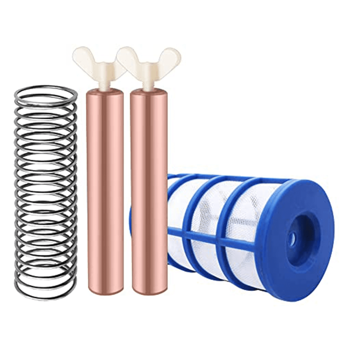 Qtmnekly Solar Pool Copper Anode Replacement Kit Purification Rod