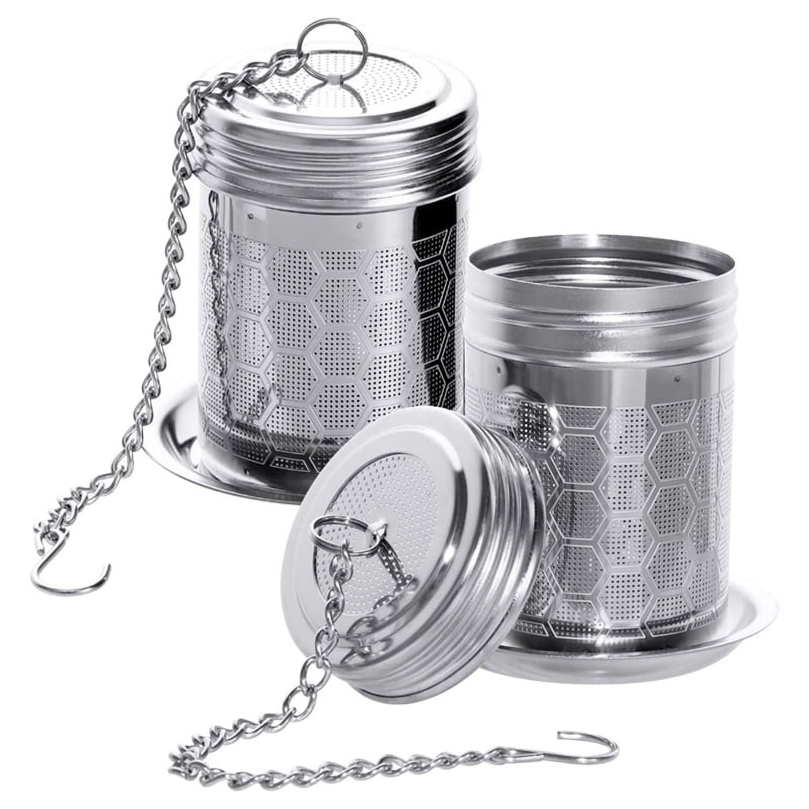 Minex Stainless Steel Tea Strainer Double Mesh Plastic Handle - Globalkitchen Japan