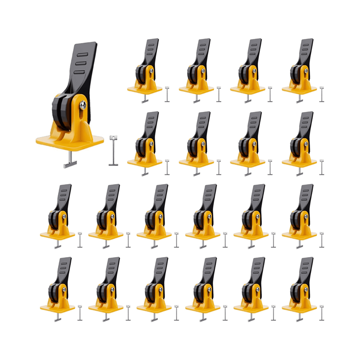 Qtmnekly Tile Leveling System Kit Floor Leveling Compounds Adjustable