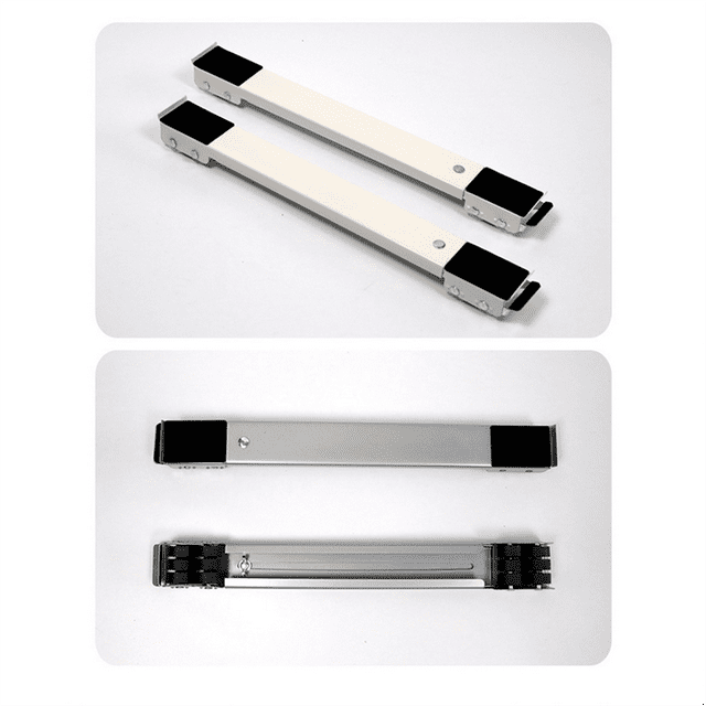 Qtmnekly Washing Machine Base Stand Trolley Feet Movable Adjustable