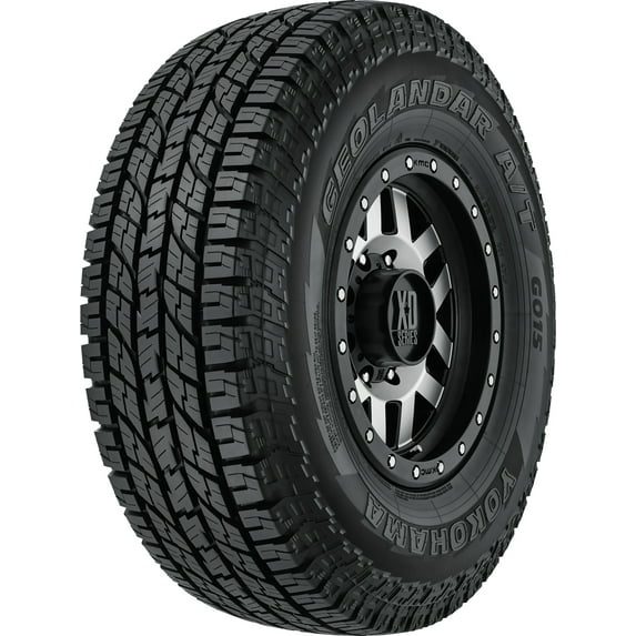 Set of 2 Yokohama Geolandar A/T G015 225/60R18XL 104H Tires 2256018 225 60 18