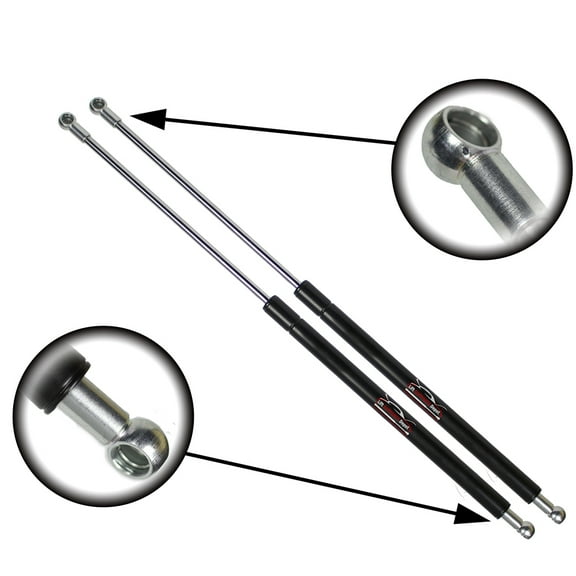 Qty 2 Strong Arm 4568 Tonneau Cover Lift Supports 29.50" Extended 13mm ends
